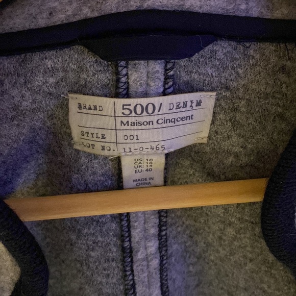 Beautiful spring/fall warm wool mix cardigan. - Picture 3 of 4